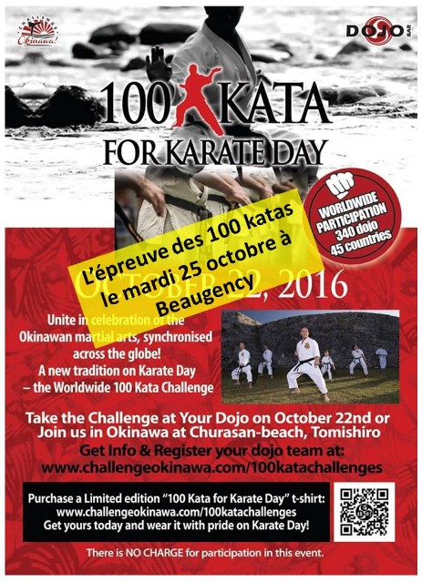 Affiche 100 katas Beaugency