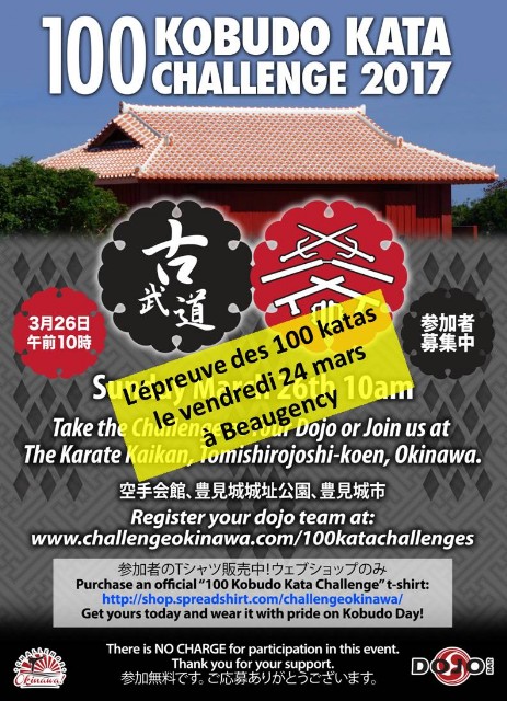 Affiche 100 katas mars 2017