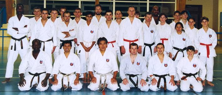 Stage karaté juin 1998