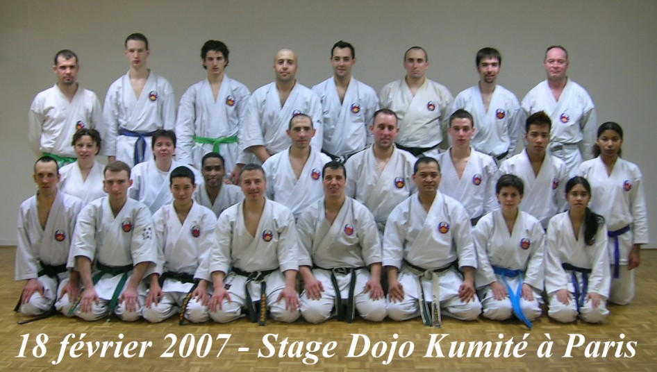 Paris dojo kumité fév