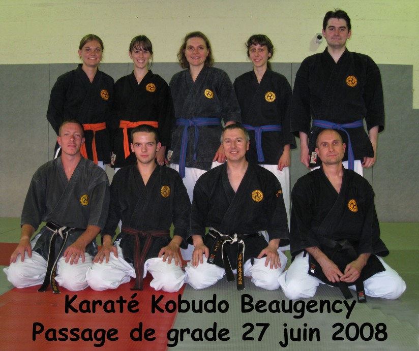 Grade kobudo juin 2008