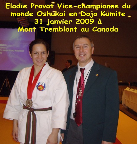 Elodie vice championne monde