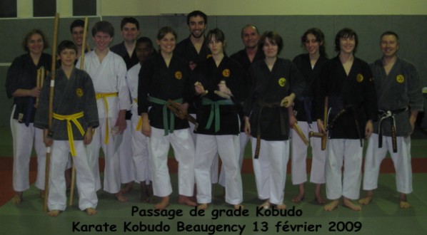 Grade kobudo février