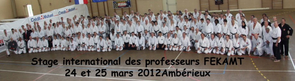 Stage FEKAMT Amberieux