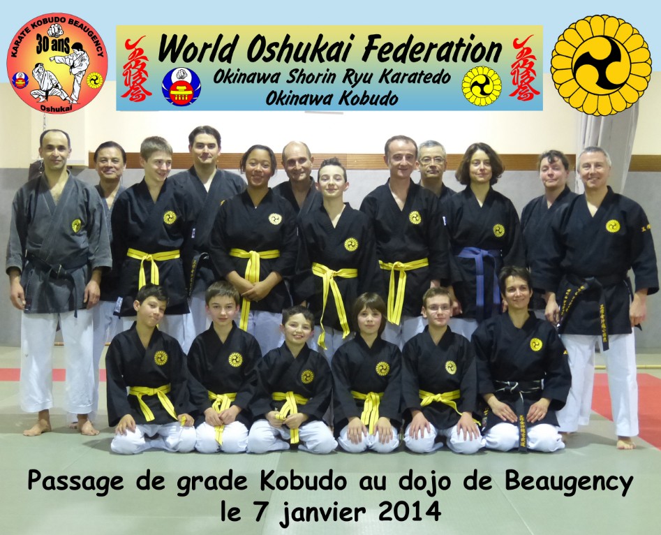 Grade Kobudo janvier 2014