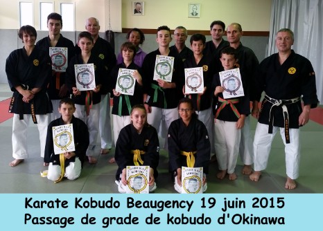 Grade Kobudo juin 2015