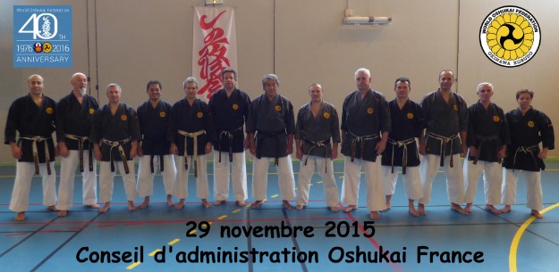 Comité directeur Oshukai France