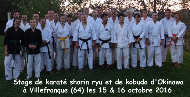 Stage Villefranque karaté