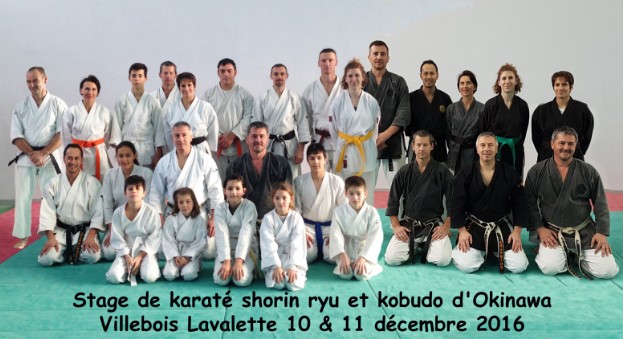 Stage Villebois karaté kobudo