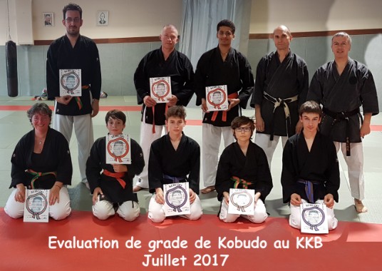 Grade Kobudo KKB juillet