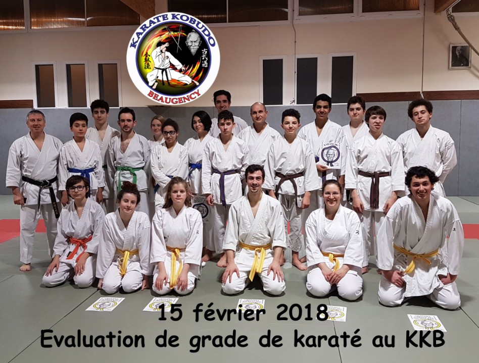 Grade Karaté KKB 2018