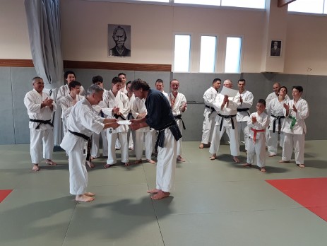 Thierry diplôme kobudo
