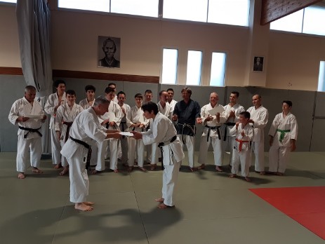 Élodie diplôme kobudo