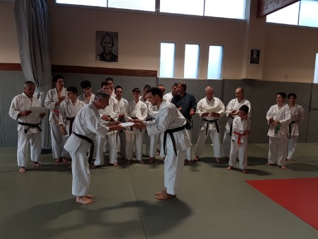 Pierre M diplôme kobudo