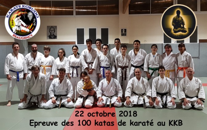 Groupe 100 katas karaté