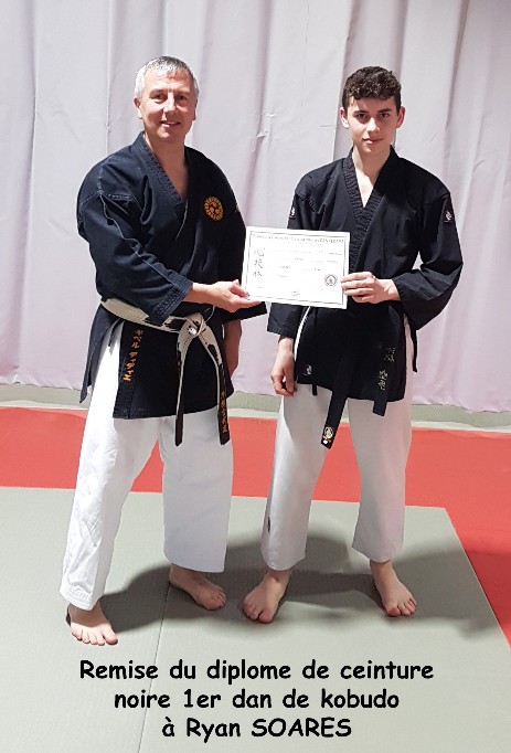 Ryan 1er Dan Kobudo