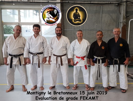 Grade DAN FEKAMT Montigny