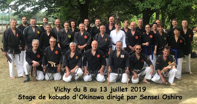 Stage Kobudo Sensei Oshiro Vichy