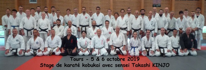 Stage Kinjo Karaté groupe 1