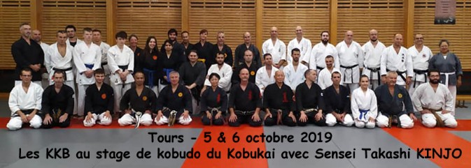 Stage Kinjo Kobudo groupe