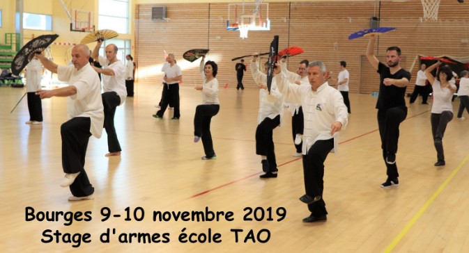 Stage armes École TAO éventail