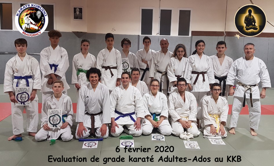 Grade Karaté adultes ados KKB