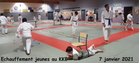 Reprise cours jeunes parcours KKB