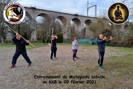 Entraînement extérieur Kobudo 20 fév