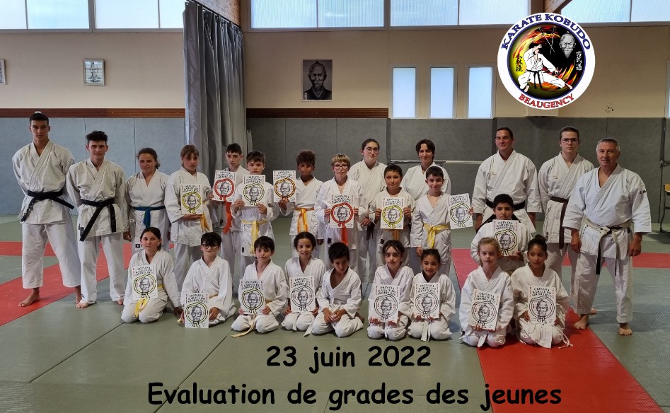 Grade Karaté jeunes KKB