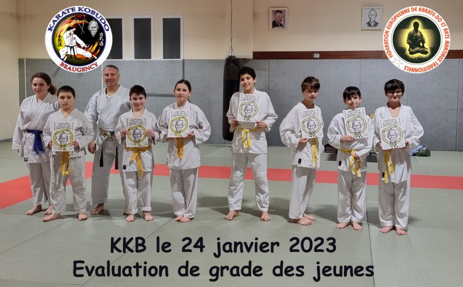 Grade Karaté jeunes