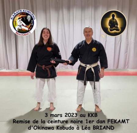 Léa Briand 1er Dan Kobudo