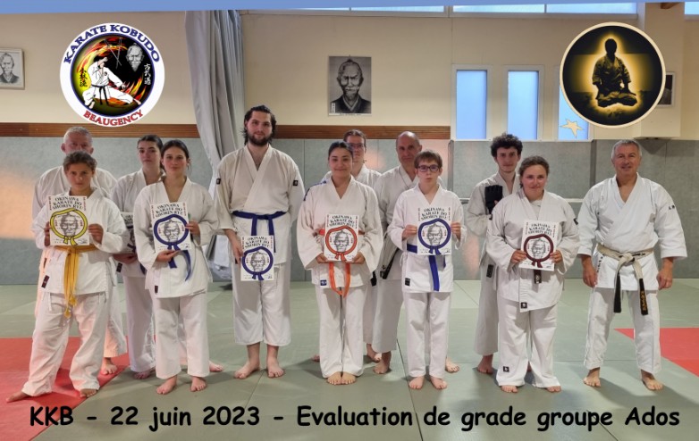 Grade Karaté ados