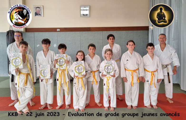 Grade Karaté jeunes avancés