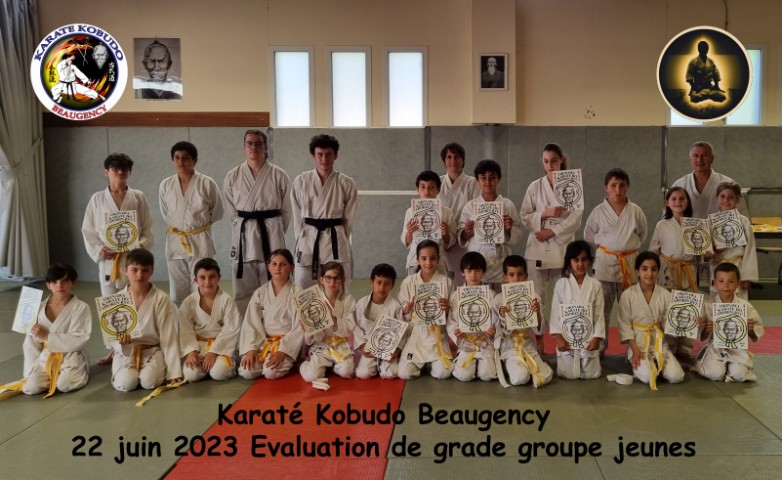 Grade Karaté jeunes