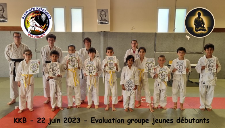 Grade Karaté jeunes débutants