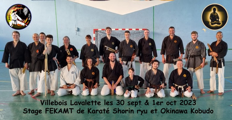 Stage FEKAMT Villebois Lavalette kobudo