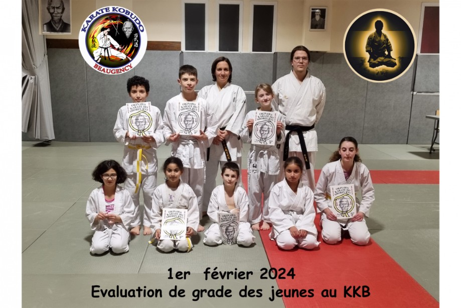 Grade Karaté jeunes débutants