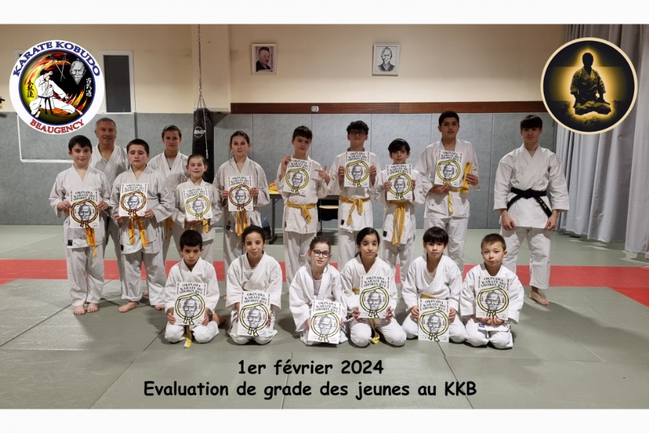 Grade Karaté jeunes grades