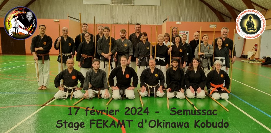 Stage FEKAMT Semussac kobudo
