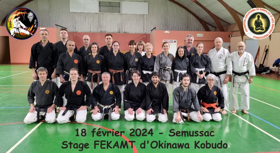 Stage FEKAMT Semussac kobudo