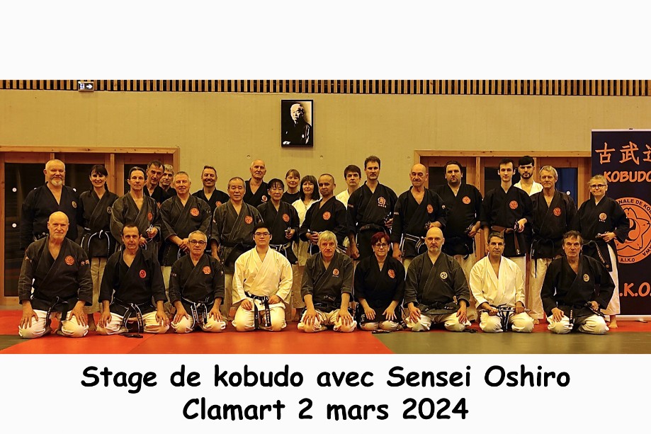 Stage Oshiro Kobudo samedi