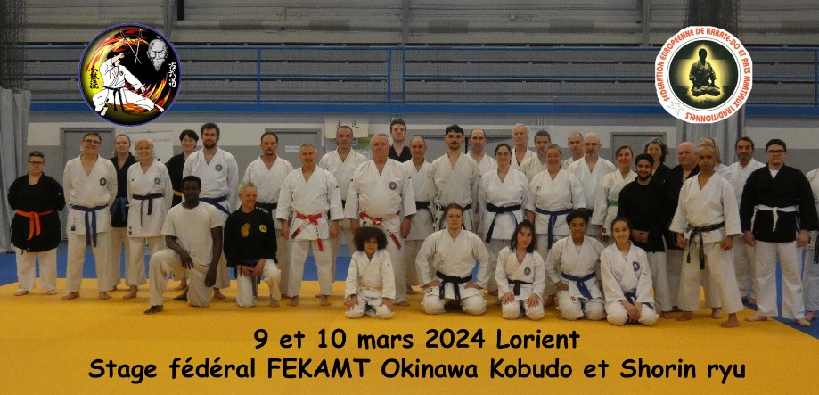 Stage FEKAMT Lorient karaté