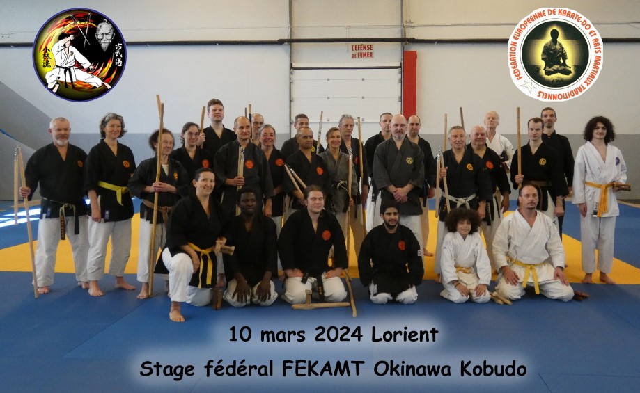 Stage FEKAMT Lorient kobudo