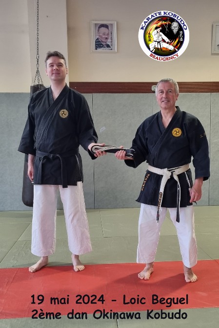 Loïc 2ème dan Kobudo