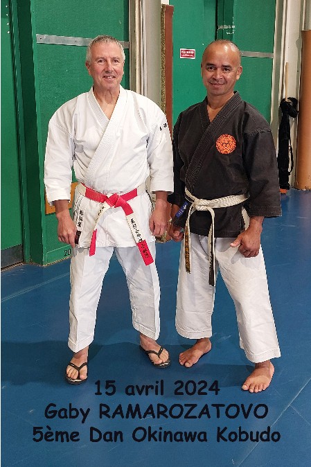Gaby 5ème dan Kobudo