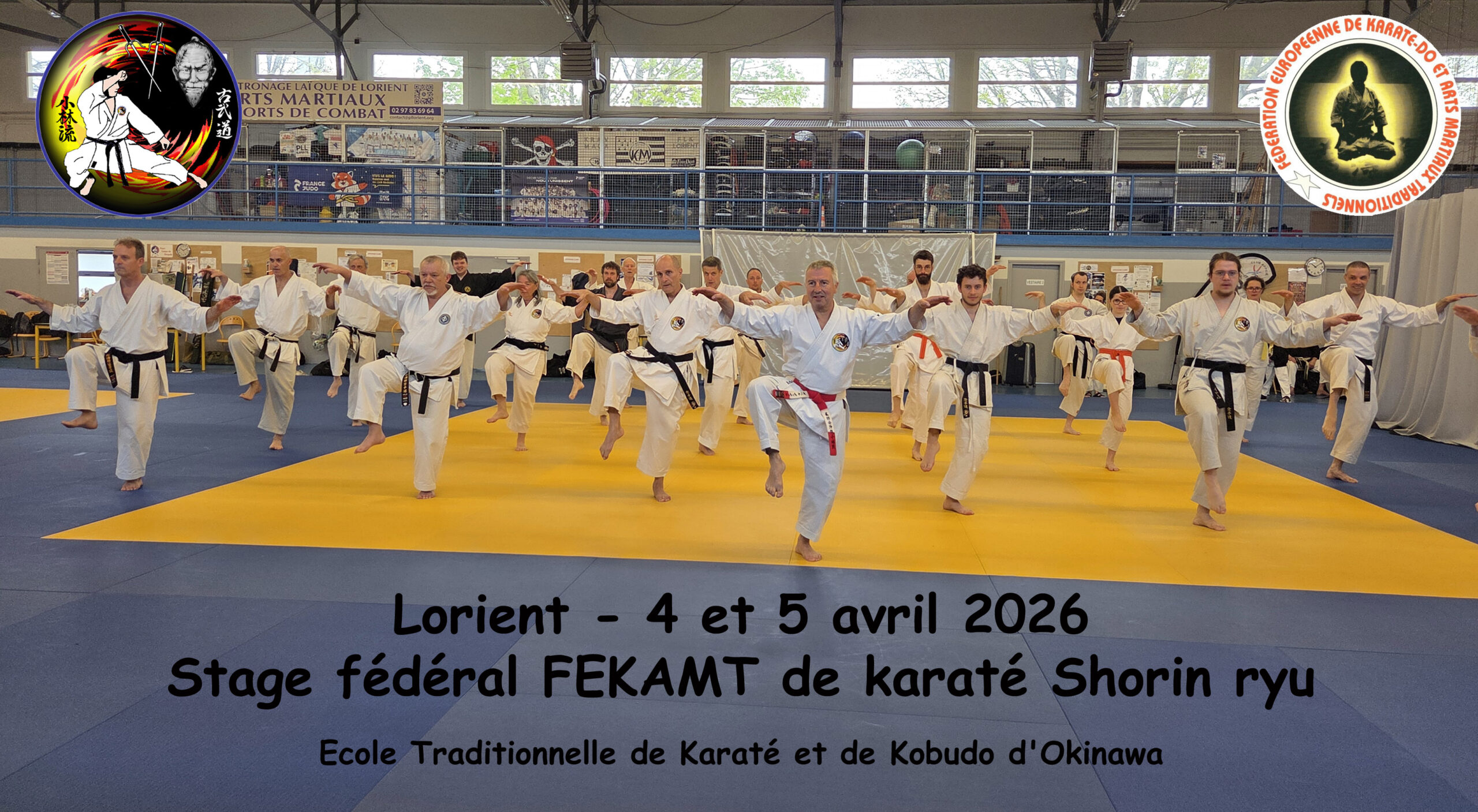 Karaté Hakaku à Lorient - avril 2026