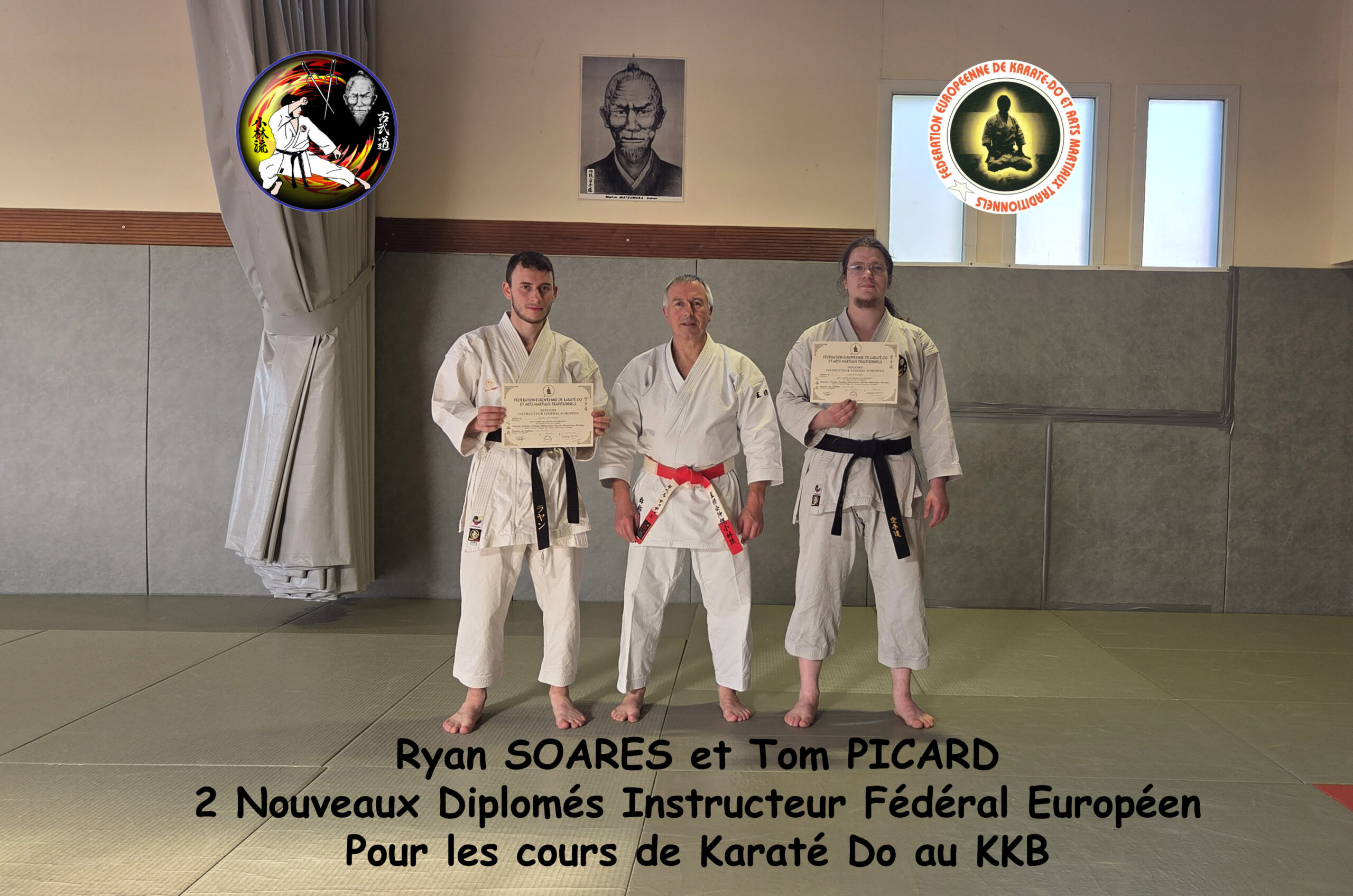 Diplômes DIFE Karaté FEKAMT — 21 mai 2026