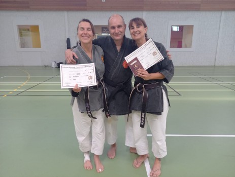 Nathalie Christine 3ème Dan Kobudo