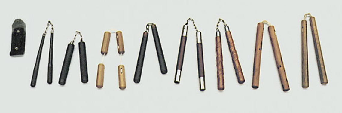 Différents modèles de Nunchaku