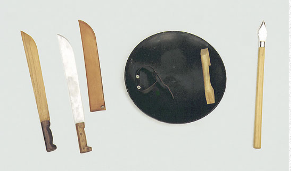 Seiryuto, Timbe et lance alignés